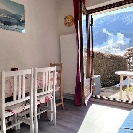 Charmant Studio + Jardin Vue Pistes Et Local Velo Praz-sur-Arly Exterior photo