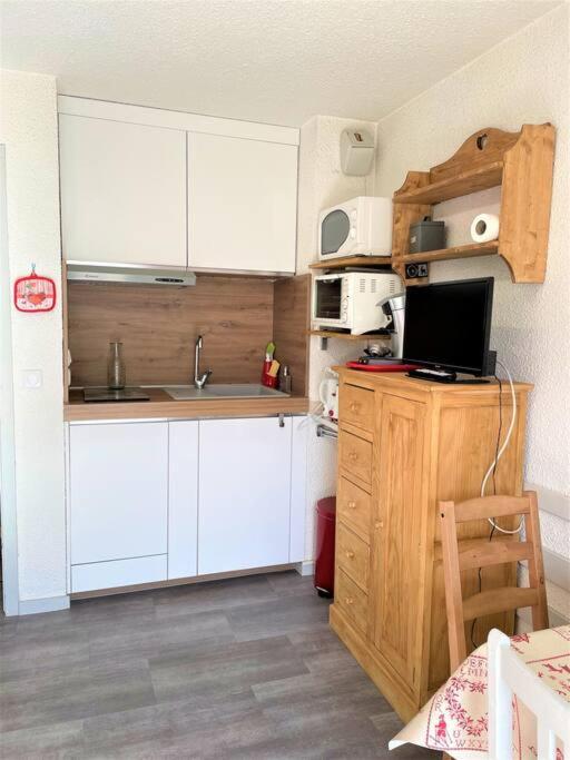 Charmant Studio + Jardin Vue Pistes Et Local Velo Praz-sur-Arly Exterior photo